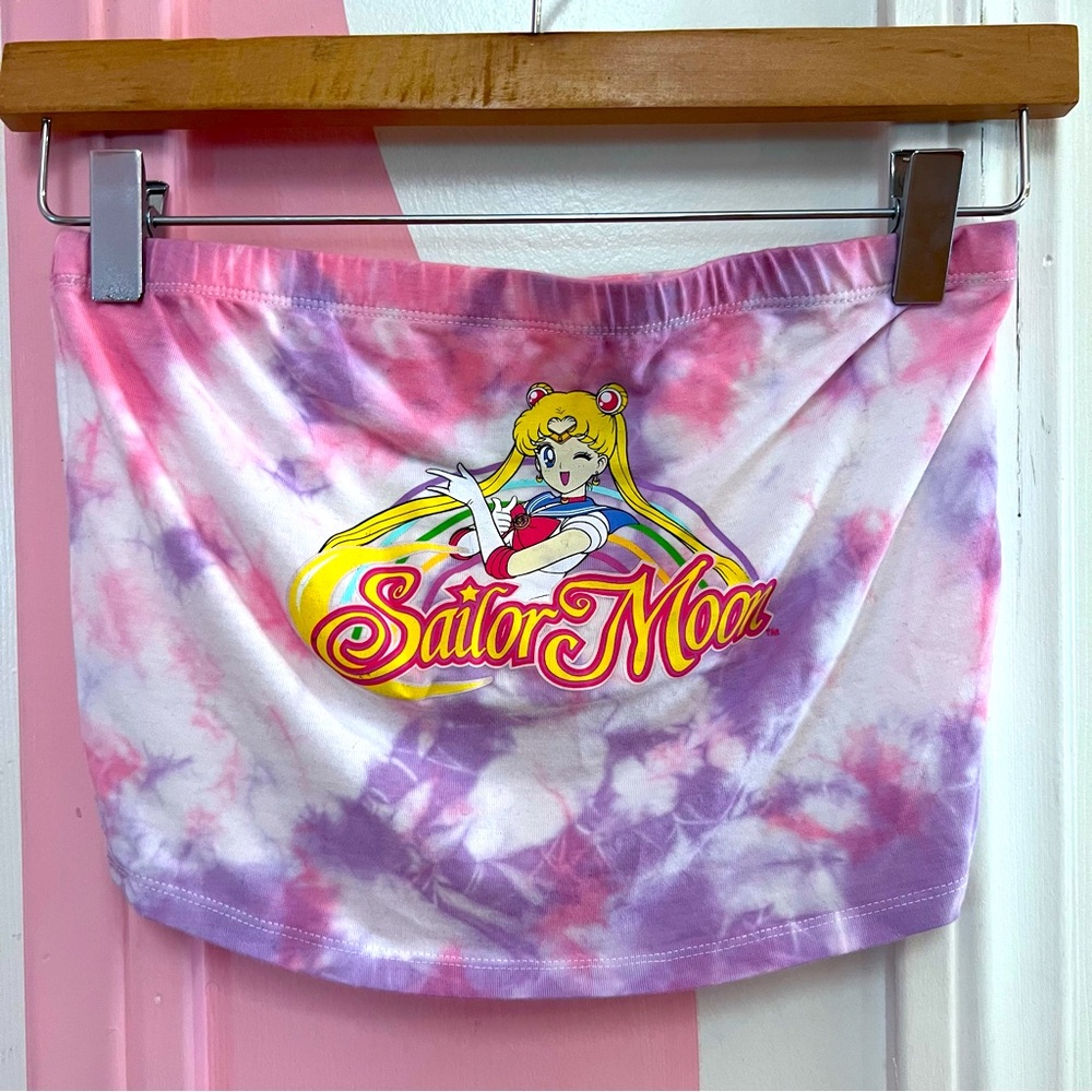 Sailor Moon Tie-Dye Tube Top